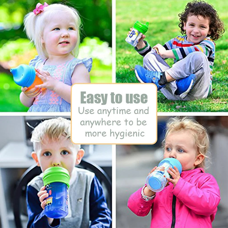 Silicon Baby Feeding Cups Fashion Baby Drinkware Sippy Cups For Toddlers & Kids With Silicone Sippy Cup