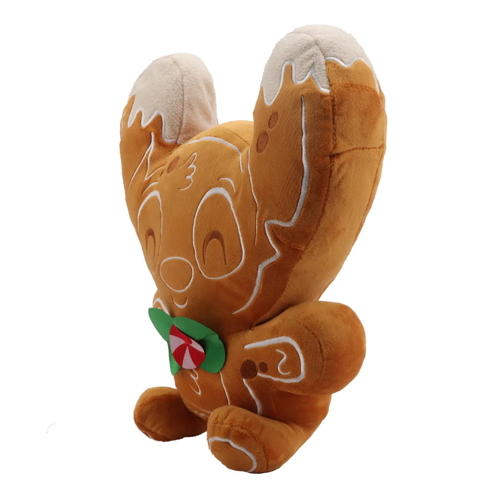 35cm Kawaii Cartoon Gingerbread Man Plush Toy Stuffed Animals Soft Gingerbread Dogs Kids Cute Christmas Gifts Plush Pillow