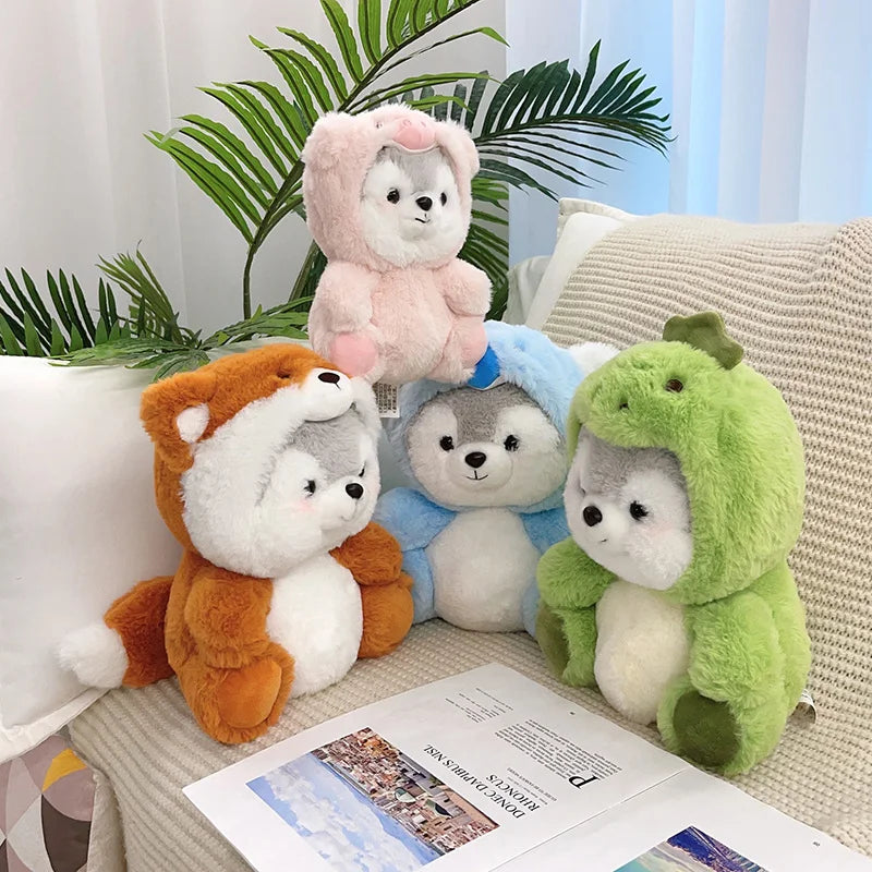 20cm Kawaii Cartoon Animal Plush Toys Koala Pig Plush Dino Plush Soft Stuffed Animals Bedroom Sofa Decor Kids Birthday Gifts