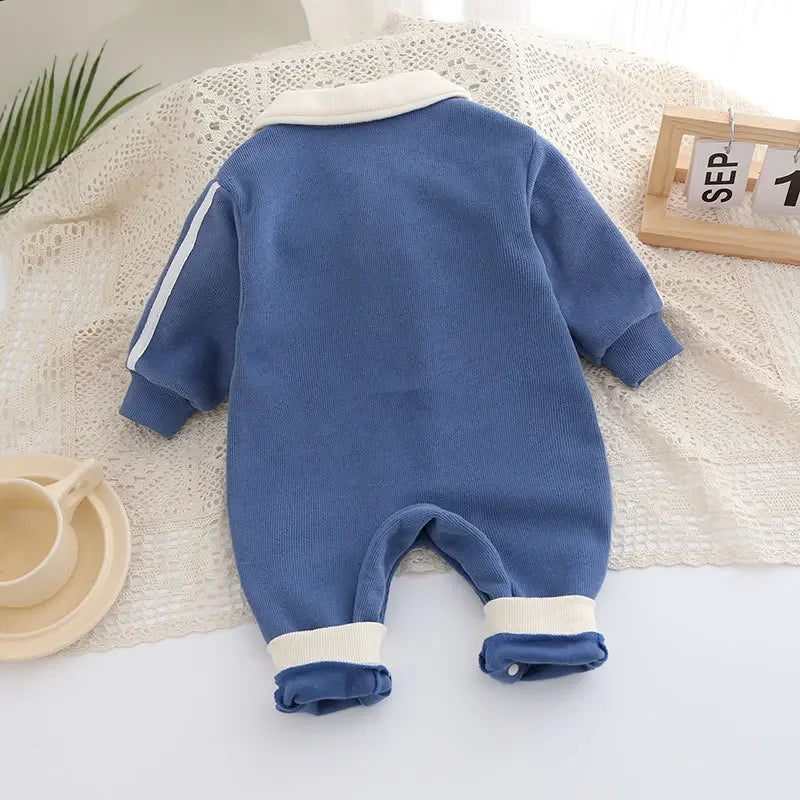 Baby Clothes Boys Girls Babies Handsome Onesies Newborn Outing Outfit Birthday Super Cute Spring and Autumn Clothes Rompers