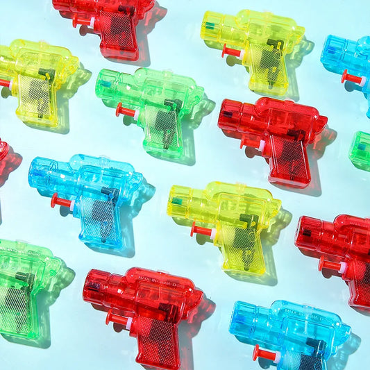 6Pcs Mini Summer Spray Water Guns Outdoor Game  Hawaii Beach Toys for Kids Birthday Baby Shower Pool Party Favors Pinata Fillers