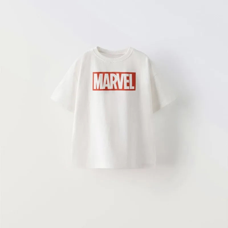 Short Sleeve TShirt Summer Costume Boys Baby Cartoon Tees Child Clothing Fashion Casual Printing Crewneck Tops Outer Wear